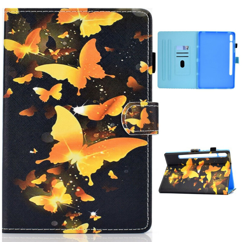 Samsung Galaxy Tab S7 Capa de borboletas exclusivas