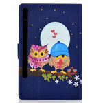 Samsung Galaxy Tab S7 Case Owls Fun