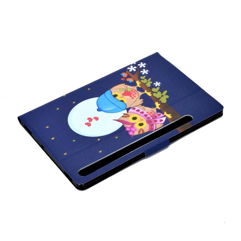 Samsung Galaxy Tab S7 Case Owls Fun