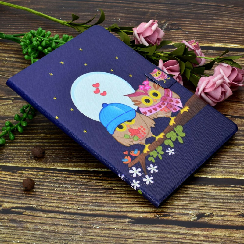 Samsung Galaxy Tab S7 Case Owls Fun