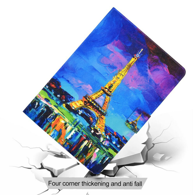 Capa Samsung Galaxy Tab S7 Torre Eiffel