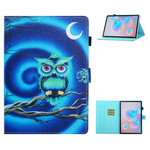 Samsung Galaxy Tab S7 Capa Funny Owl