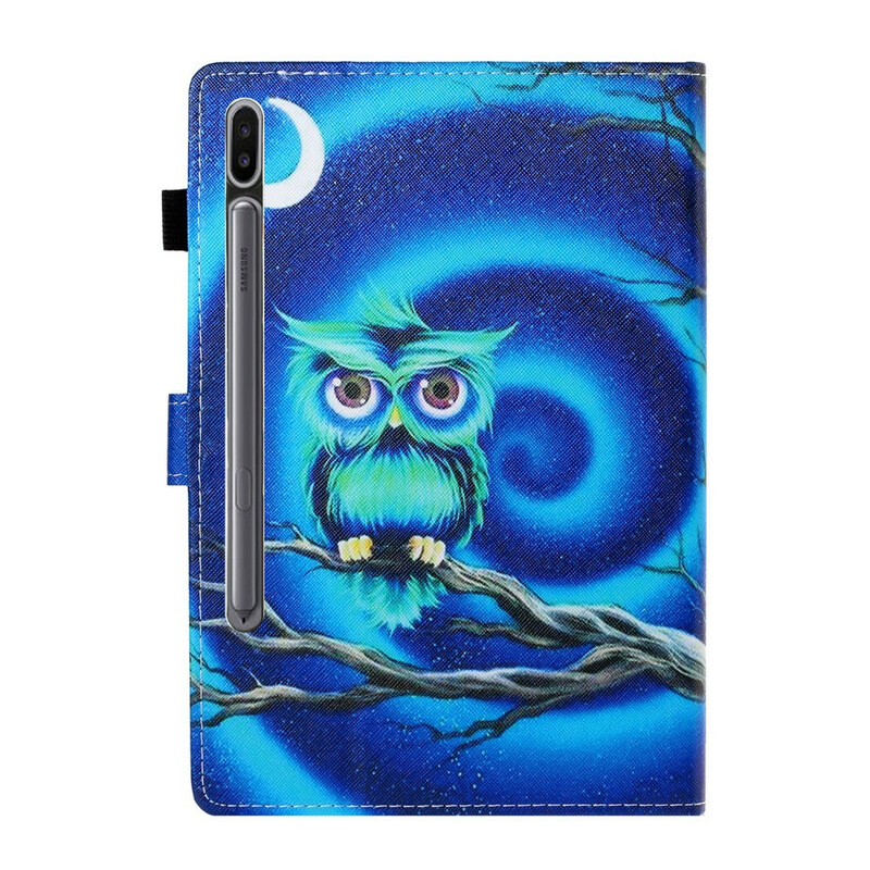 Samsung Galaxy Tab S7 Capa Funny Owl