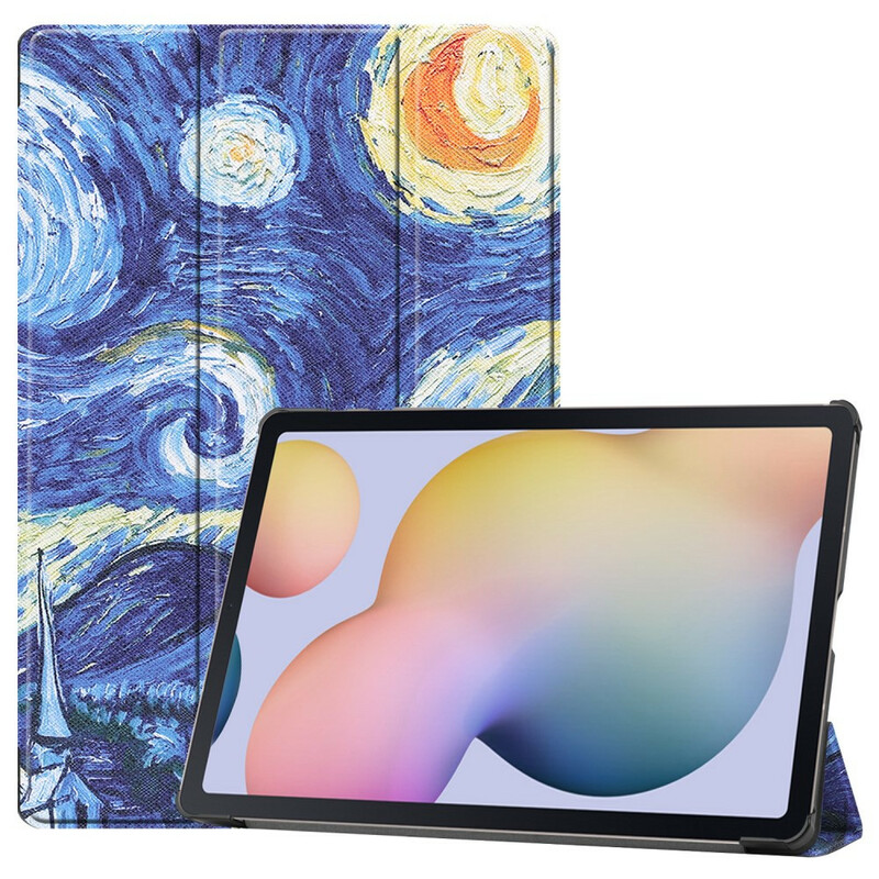 Capa inteligente Samsung Galaxy Tab S7 Plus Reforçado Van Gogh