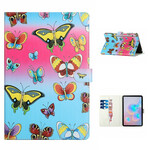 Capa Samsung Galaxy Tab S7 Plus Butterflies