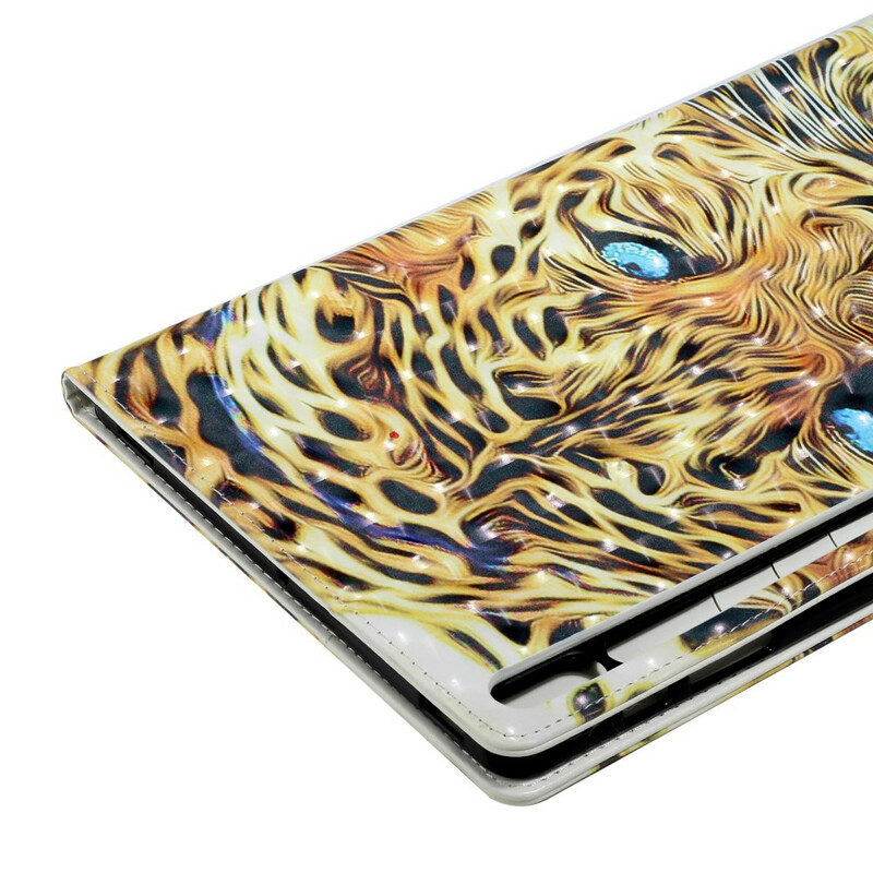Samsung Galaxy Tab S67 Plus Capa de Arte Tigre