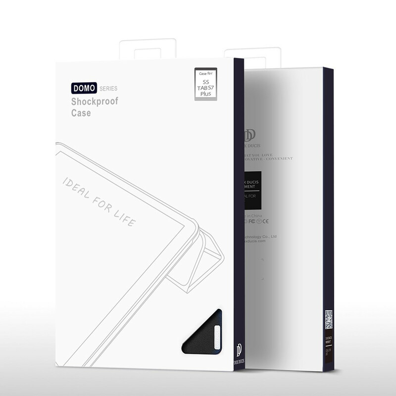 Capa inteligente Samsung Galaxy Tab S7 Plus Domo Series DUX-DUCIS