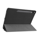 Capa Inteligente Samsung Galaxy Tab S7 Plus Três Flaps Stylus Holder