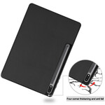 Capa Inteligente Samsung Galaxy Tab S7 Plus Três Flaps Stylus Holder