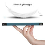 Capa Inteligente Samsung Galaxy Tab S7 Plus Três Flaps Stylus Holder