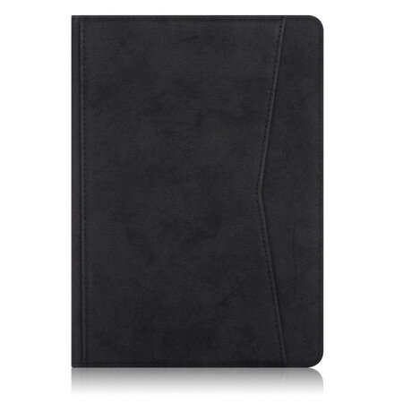 Samsung Galaxy Tab S7 Plus Negócio de capas de efeito couro