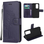 Xiaomi Mi 10T / 10T Pro Tree & Owl Strap Case