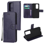 Xiaomi Mi 10T / 10T Pro Tree & Owl Strap Case