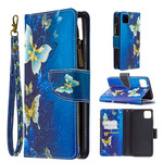 Realme C11 Borboletas de Bolso com Fecho de Ouro