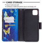 Realme C11 Borboletas de Bolso com Fecho de Ouro