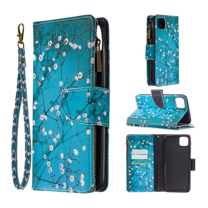 Capa Realme C11 Zipped Pocket Tree Capa Realme C11 Zipped Pocket Tree