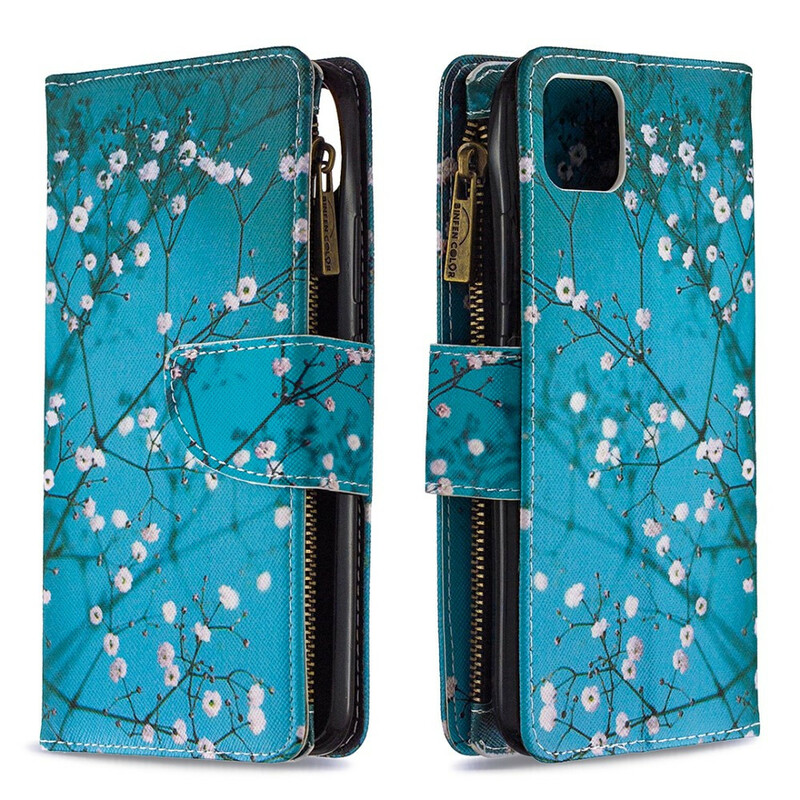 Capa Realme C11 Zipped Pocket Tree Capa Realme C11 Zipped Pocket Tree