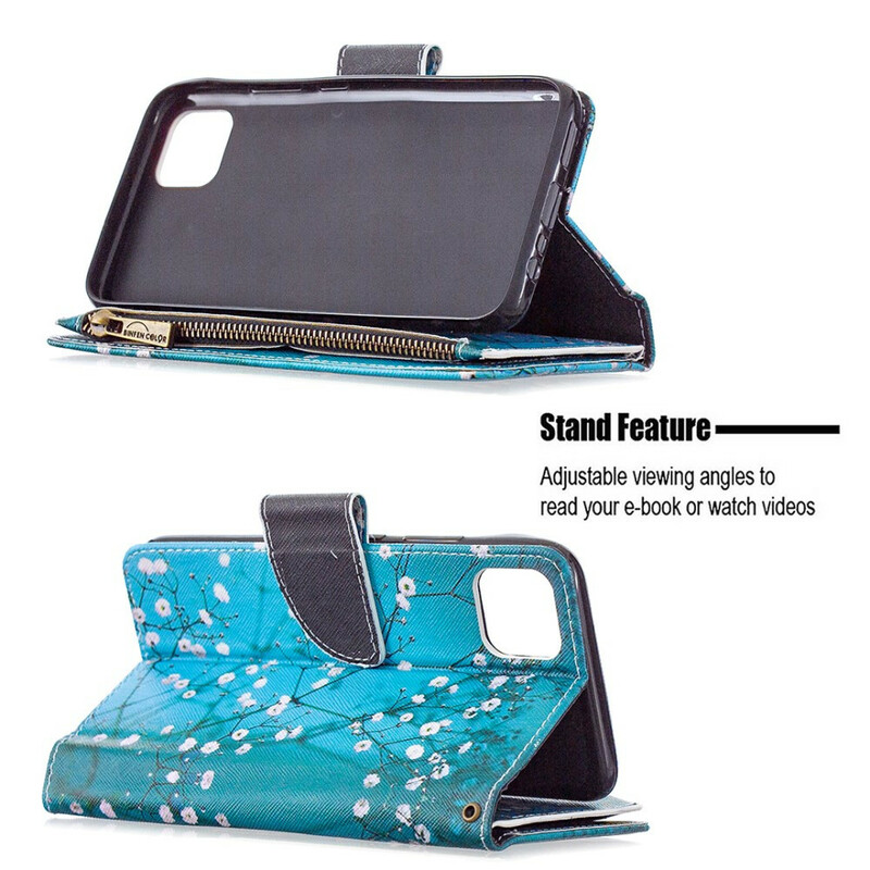 Capa Realme C11 Zipped Pocket Tree Capa Realme C11 Zipped Pocket Tree
