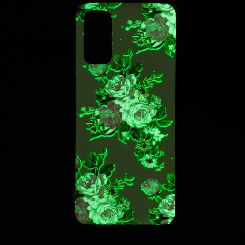 Xiaomi Mi 10T / Mi 10T Pro Case Liberty Flowers Fluorescent