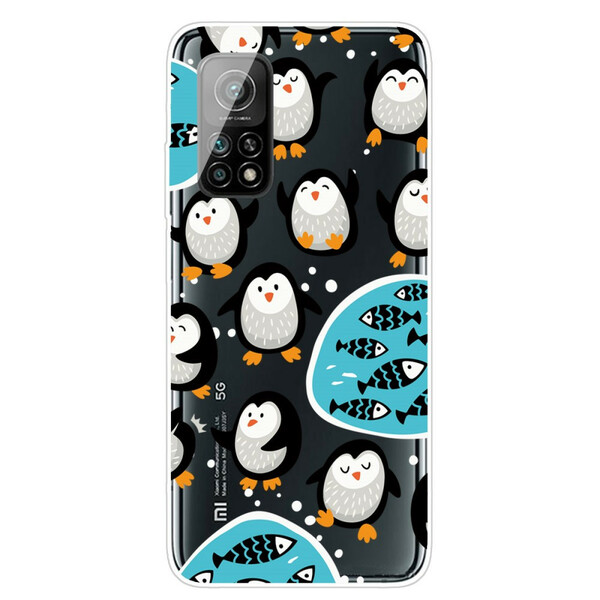 Xiaomi Mi 10T / 10T Pro Case Pinguins e Peixes