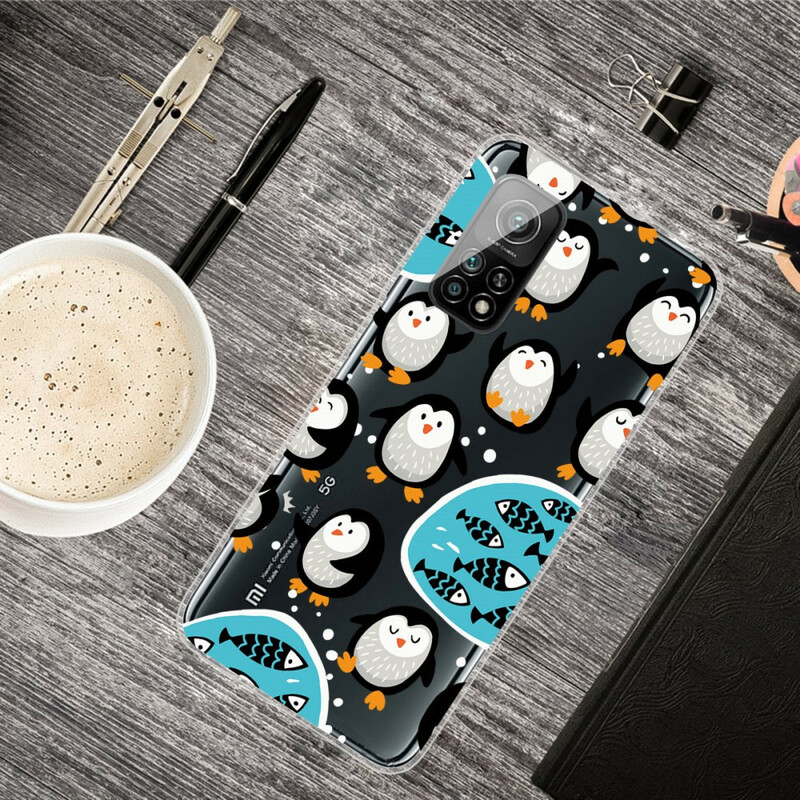 Xiaomi Mi 10T / 10T Pro Case Pinguins e Peixes