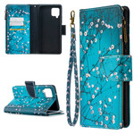 Capa de bolso Samsung Galaxy A42 5G Zipper Pocket Tree Capa de bolso Samsung Galaxy A42 5G Zipper Pocket Tree