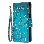 Capa de bolso Samsung Galaxy A42 5G Zipper Pocket Tree Capa de bolso Samsung Galaxy A42 5G Zipper Pocket Tree