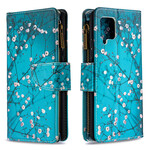 Capa de bolso Samsung Galaxy A42 5G Zipper Pocket Tree Capa de bolso Samsung Galaxy A42 5G Zipper Pocket Tree