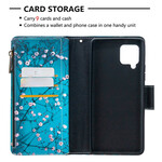 Capa de bolso Samsung Galaxy A42 5G Zipper Pocket Tree Capa de bolso Samsung Galaxy A42 5G Zipper Pocket Tree
