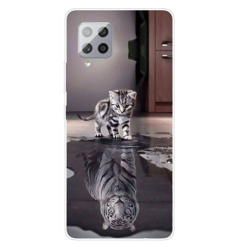 Samsung Galaxy A42 5G Capa Ernest, o Tigre