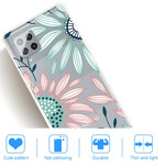 Samsung Galaxy A42 5G Capa Transparente com Flor