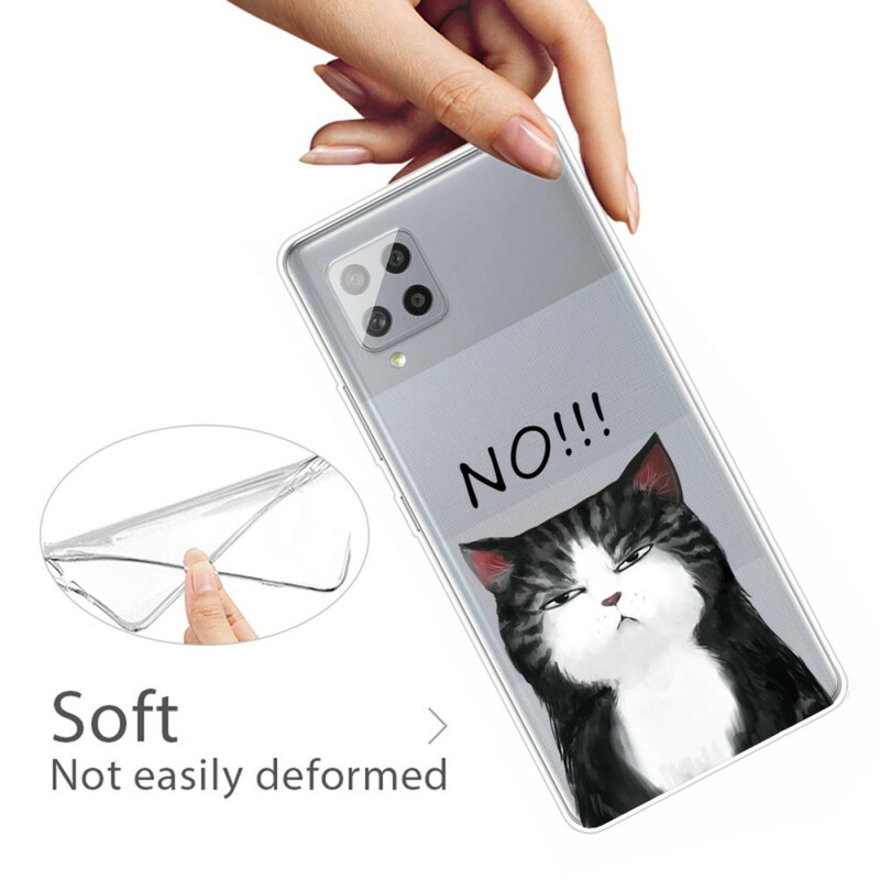 Samsung Galaxy A42 5G Case The Cat That Says No