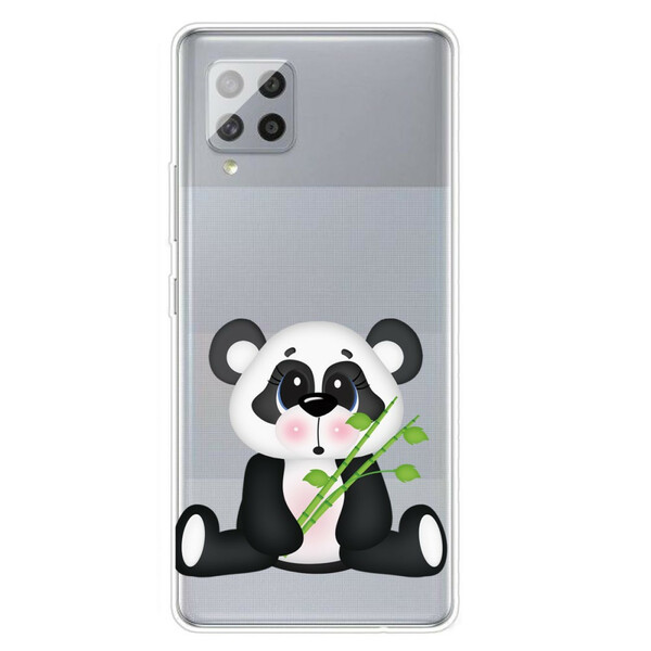 Samsung Galaxy A42 5G Capa transparente Panda triste