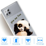 Samsung Galaxy A42 5G Limpar capa transparente Panda Give Me Five