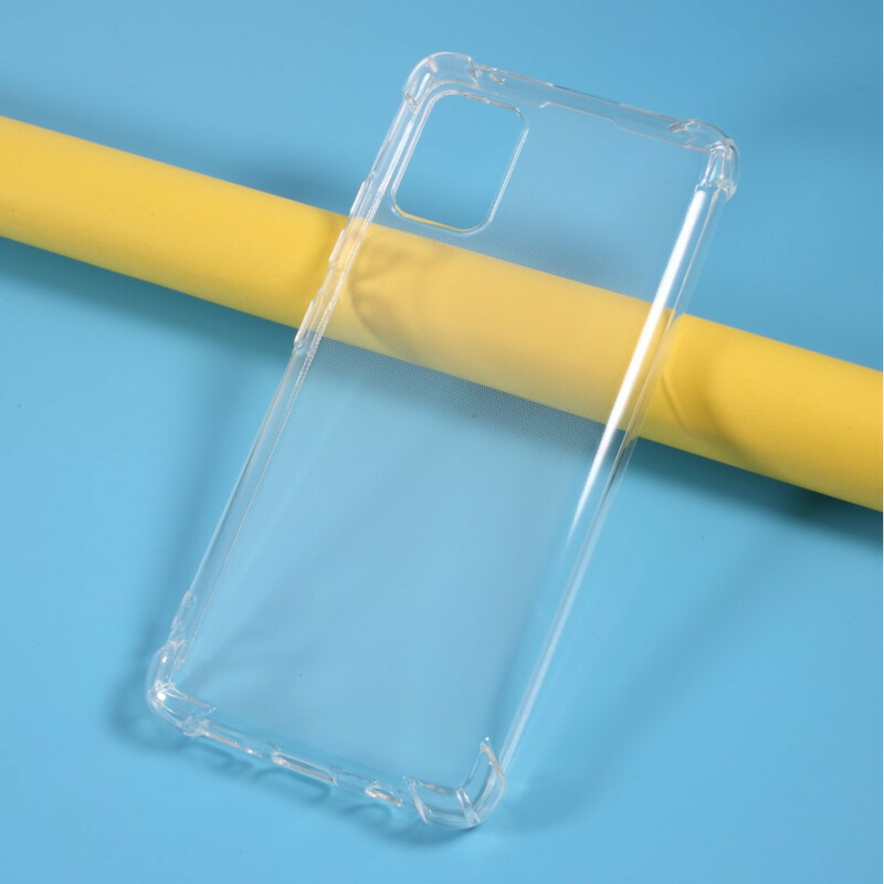 Samsung Galaxy A51 5G Cantos Reforçados da Capa Transparente Samsung Galaxy A51 5G Cantos Reforçados da Capa Transparente