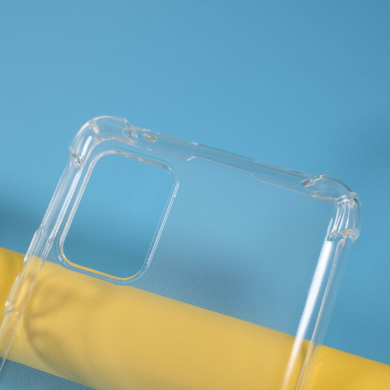 Samsung Galaxy A51 5G Cantos Reforçados da Capa Transparente Samsung Galaxy A51 5G Cantos Reforçados da Capa Transparente