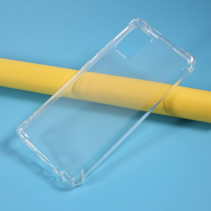 Samsung Galaxy A51 5G Cantos Reforçados da Capa Transparente Samsung Galaxy A51 5G Cantos Reforçados da Capa Transparente