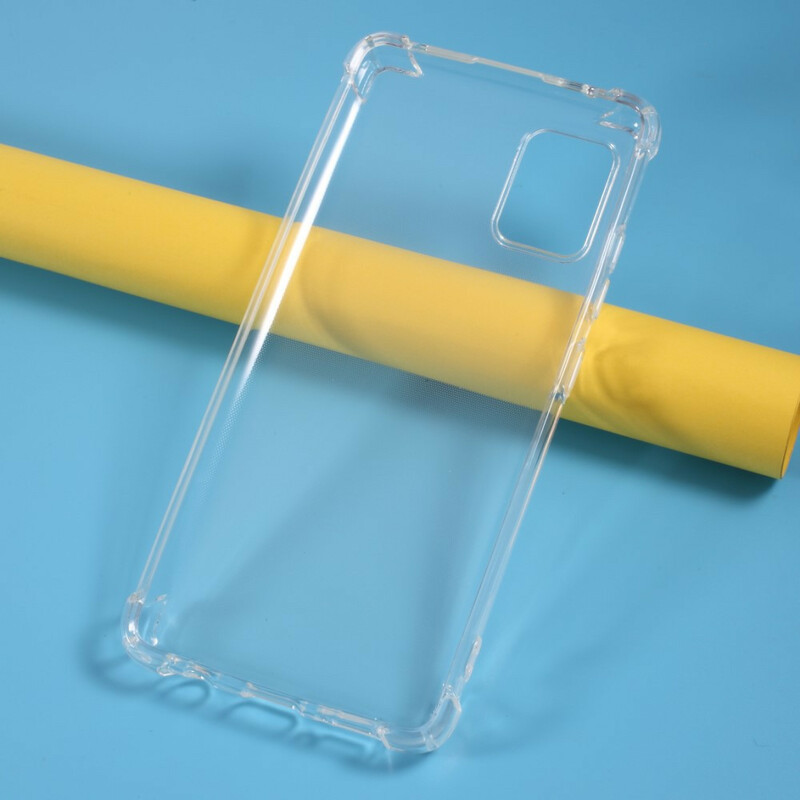 Samsung Galaxy A51 5G Cantos Reforçados da Capa Transparente Samsung Galaxy A51 5G Cantos Reforçados da Capa Transparente