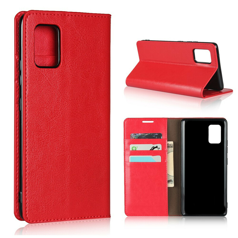 Capa Flip Capa Samsung Galaxy A51 5G Couro Genuíno