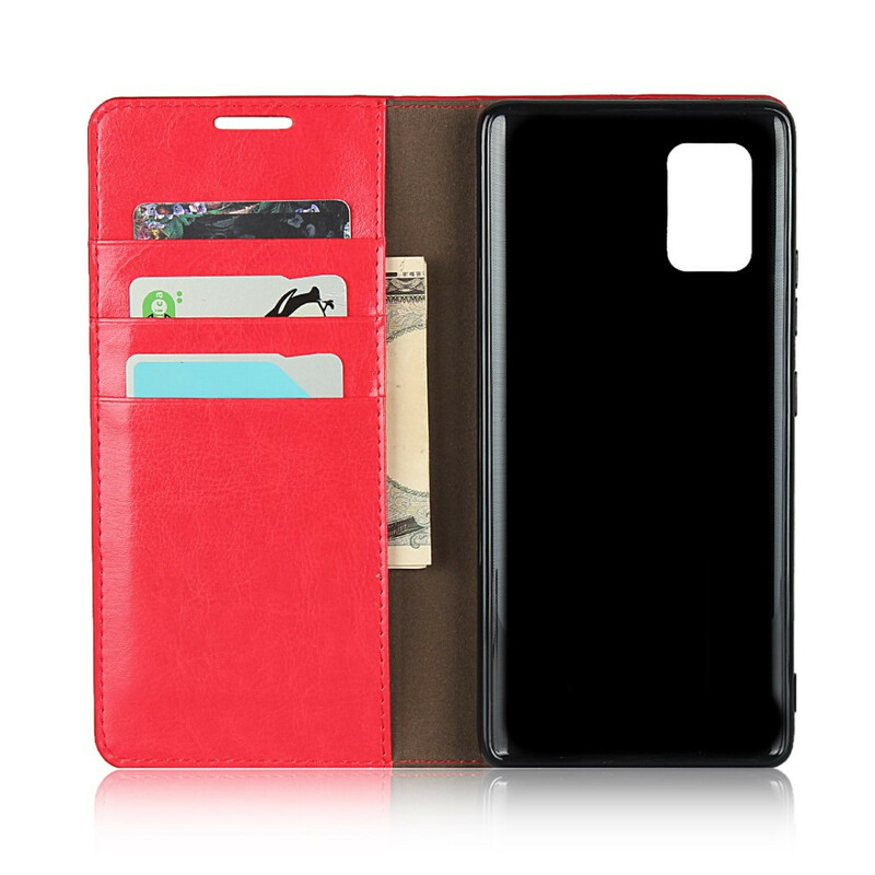 Capa Flip Cover Samsung Galaxy A51 5G Couro Genuíno