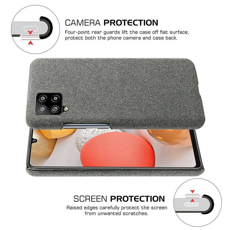 Samsung Galaxy A42 5G Case Texture Fabric