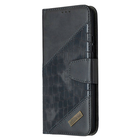 Samsung Galaxy A42 5G Capa de pele clássica de crocodilo