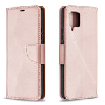 Samsung Galaxy A42 5G Capa Lychee Flap oblíquo