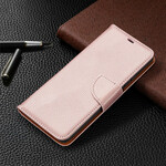 Samsung Galaxy A42 5G Capa Lychee Flap oblíquo