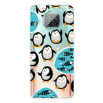 Xiaomi Mi 10T Lite Case Penguins e Peixes