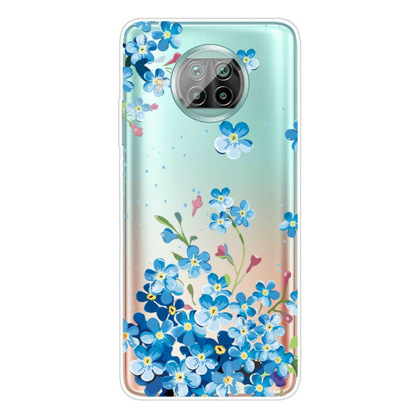 Xiaomi Mi 10T Lite Case Blue Flower Bouquet