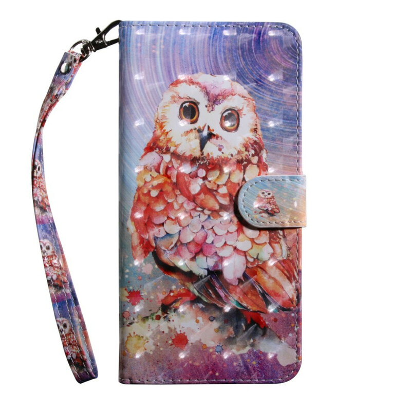 Samsung Galaxy A20s Case Owl the Painter
