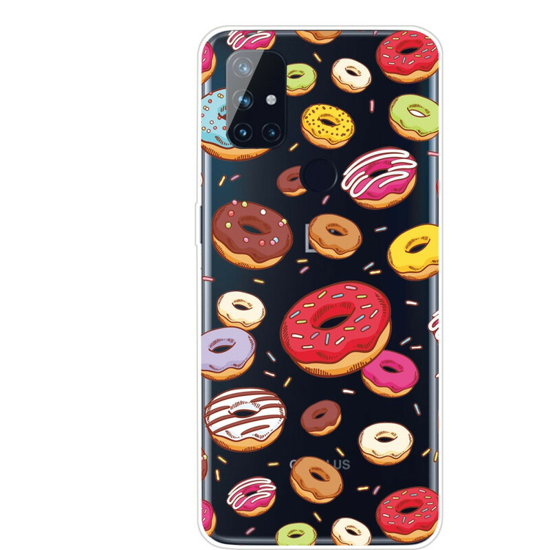Capa OnePlus Nord N10 Love Donuts