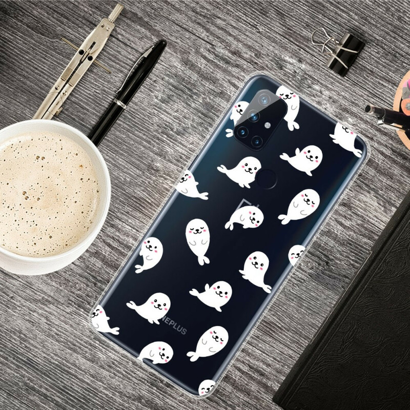 OnePlus Nord N10 Case Top Sea Lions