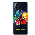 Capa OnePlus Nord N10 Clear Watercolour Tree